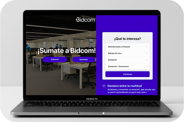 Súmate a Bidcom