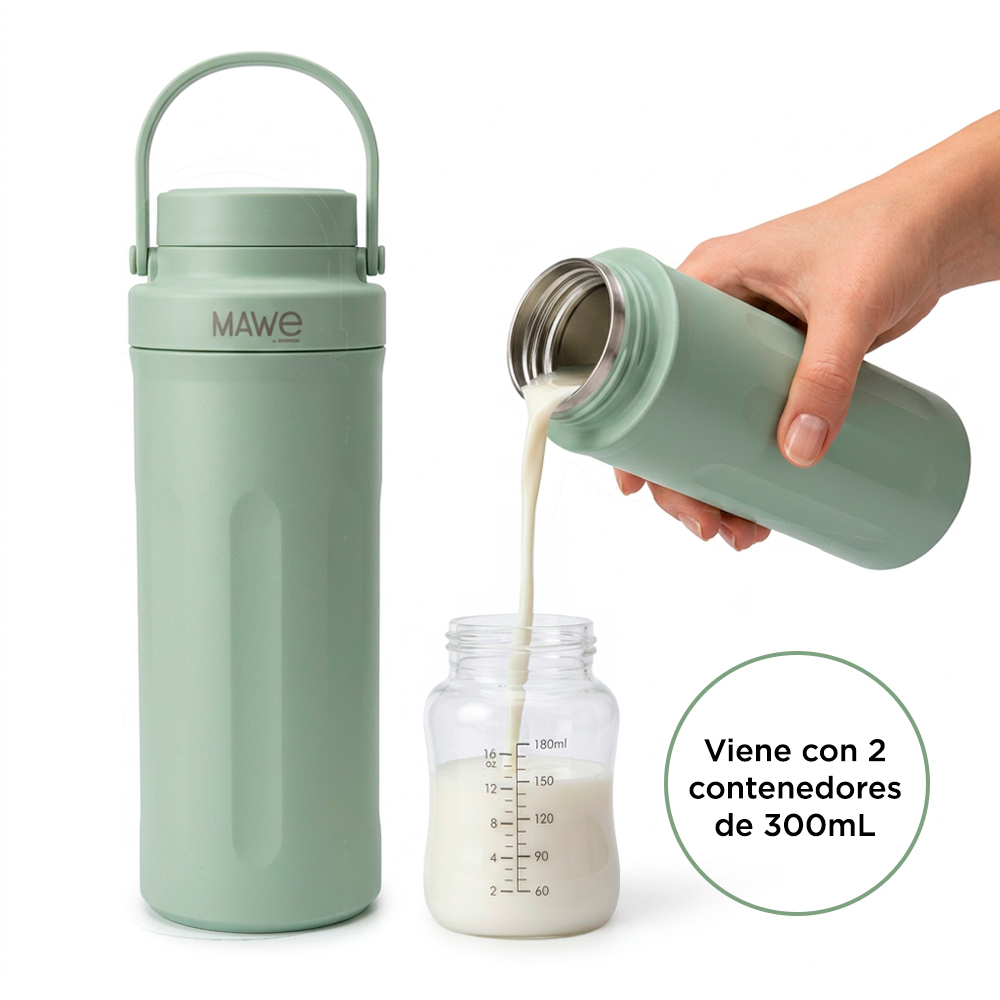 Botella Termica Materna Mawe by Gadnic Con Enfriador Portátil 1.5L