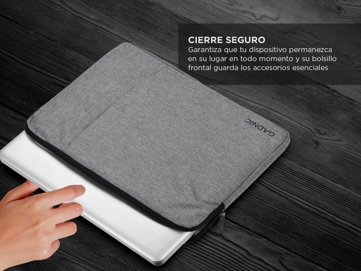 Funda Para Notebook Con Bolsillo Gadnic COVER02 | Gadnic