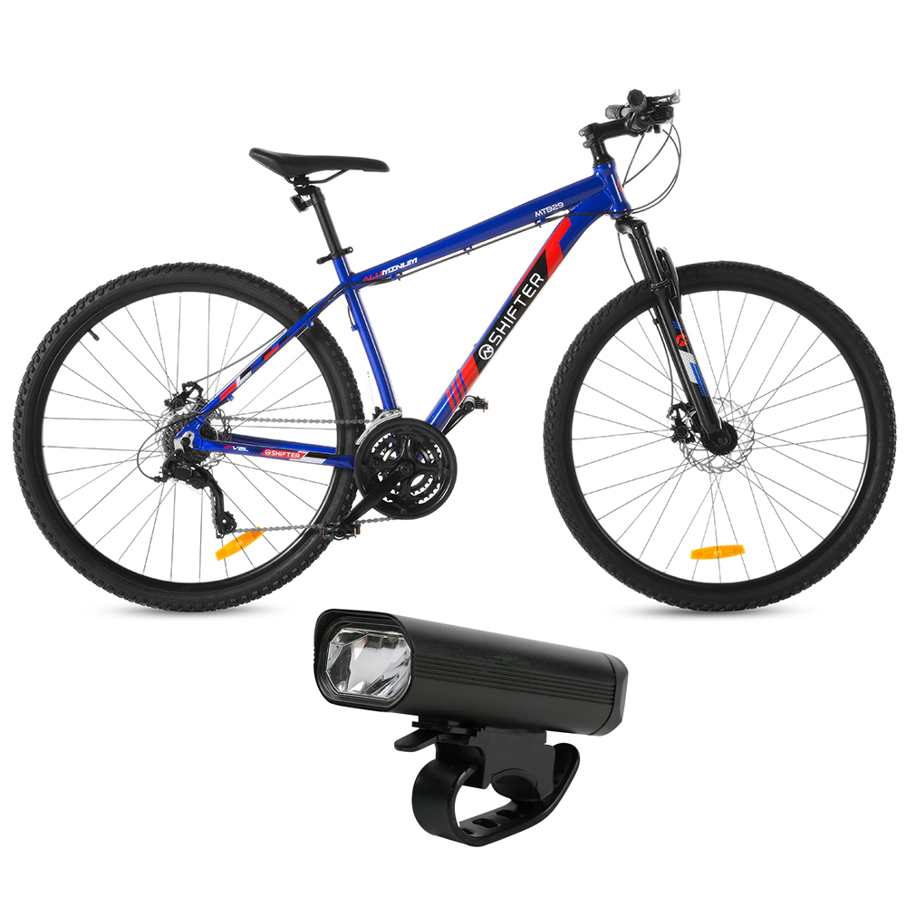 Bicicleta MTB Rod 29 Shifter T18 cuadro aluminio Linterna