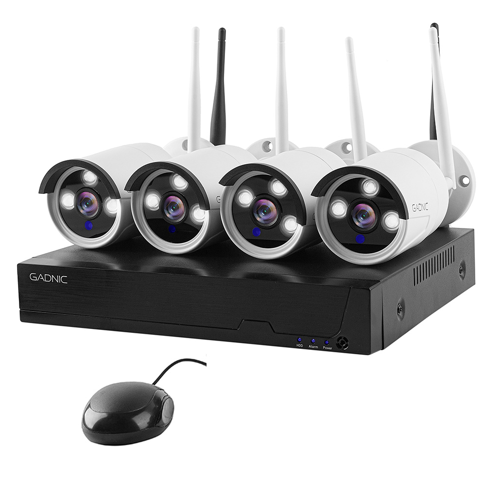 thumbnail image 2 of 4K 1080P H265+ Home Security Camera System With 4 Cams, Night Vision, 8 Channel DVR 2 of 3