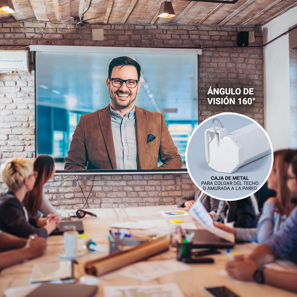 Pantalla Proyector Gadnic 150" | Bidcom