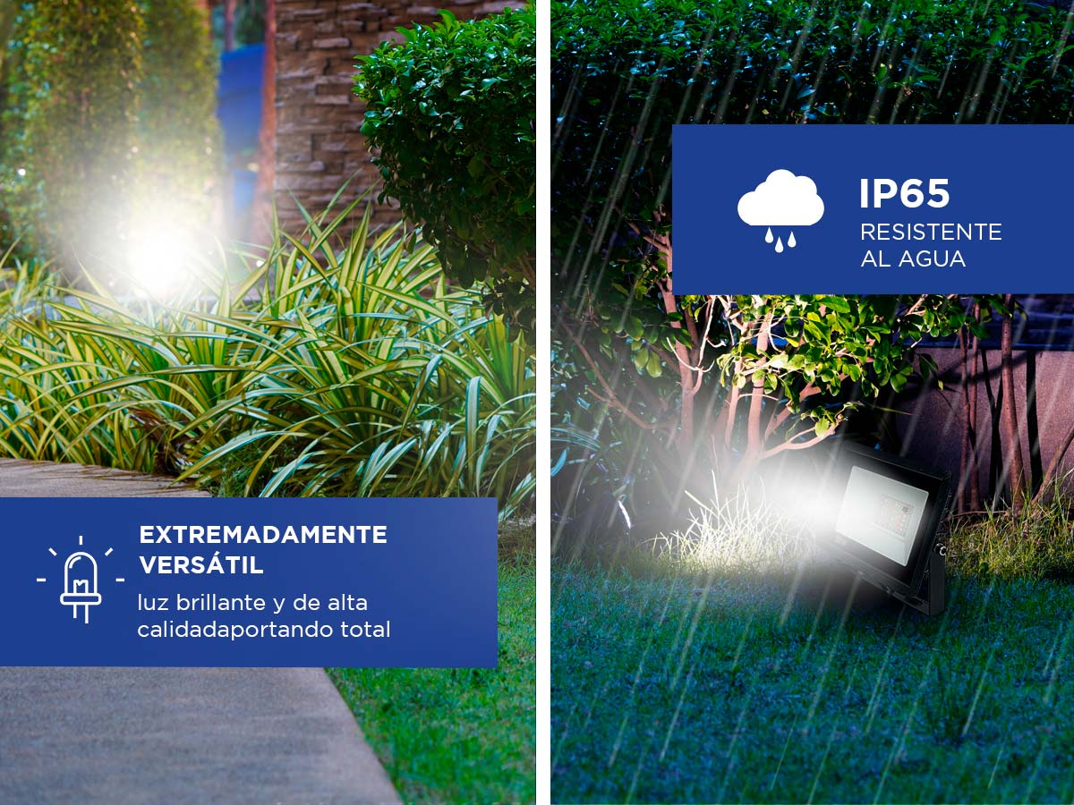 Reflector Interioe Reflector Led RGB Gadnic Para Interior Exterior 30w | Gadnic