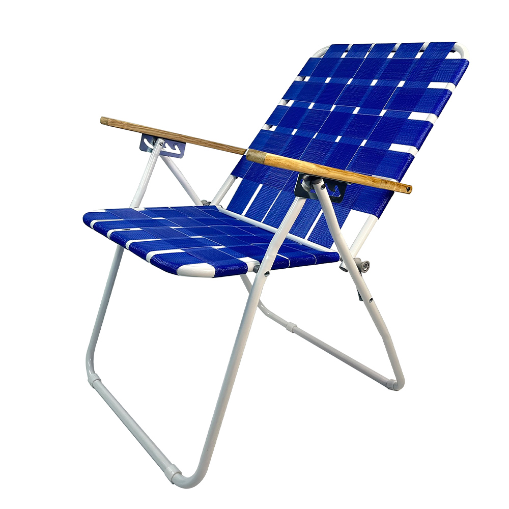 Reposera De Playa Plegable Gadnic 5 Posiciones Silla Con Apoyabrazo