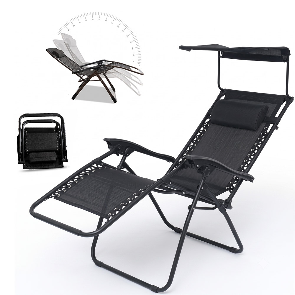 Reposera Gravedad Cero Southport by Gadnic Silla Reclinable Con Toldo