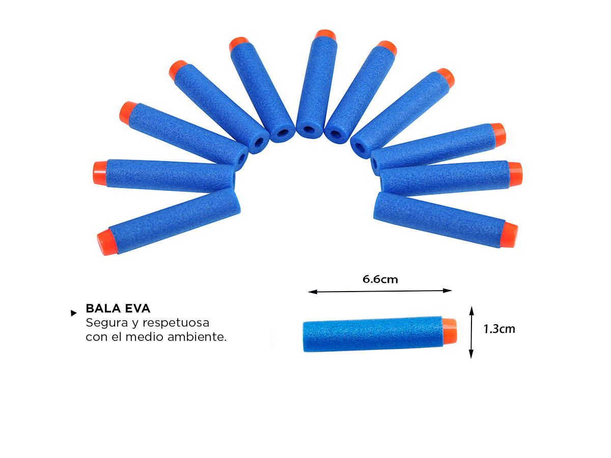 Repuesto Dardos Gadnic SFB Pistolas Nerf X 12 | Gadnic