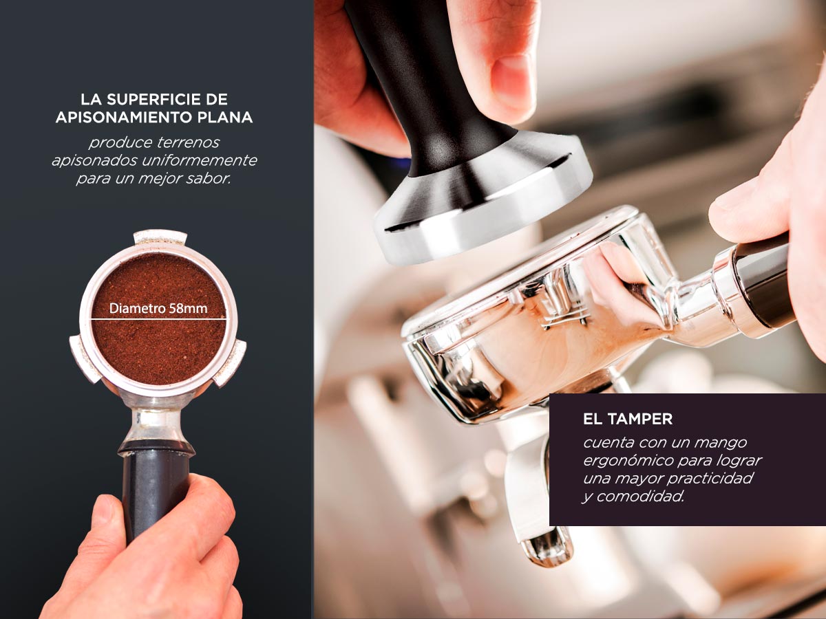 Kitcanis 58mm Espresso Tamper, 2-in-1 WDT Tool Coffee
